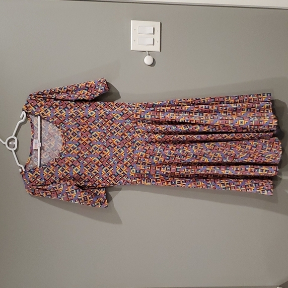 LuLaRoe Dresses & Skirts - Cute Colorful Dress with Geometic Designs